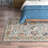 Oriental Hand Tufted Wool/Cotton Area Rug in Gray/Green-1735671109