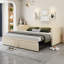 Borchert 2 Seater Fabric Sofa Bed-124004612