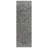 Trevi Zalo Modern Abstract Cross Hatch Gray Ivory Polyester Area Rug-97824206