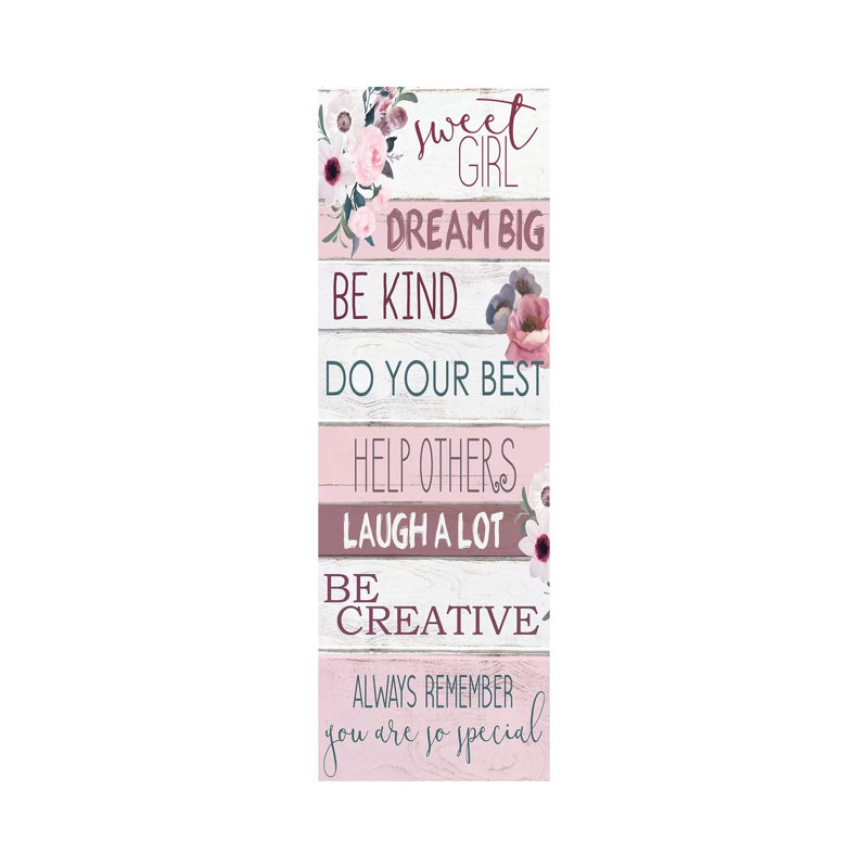 Sweet Girl by Kimberly Allen - Panoramic Print on Canvas, 30.48 cm H x 91.44 cm W x 1.91 cm D, Wrapped Canvas