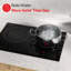 Élément chauffant portatif 20 po Empava, 1800 W, surface de cuisson à induction intégrée, 120 V 