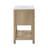 Calais 25" Single vanity with one drawer