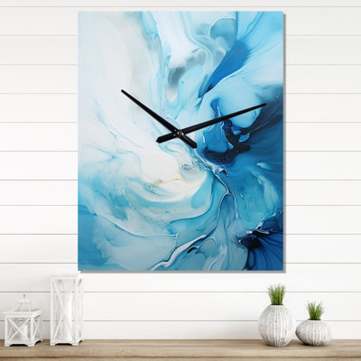 Martial Art Flowing Harmony - Abstract Wall Clock