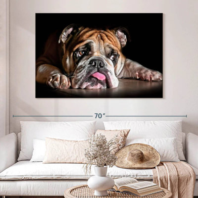 Sad Bulldog