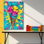 Art mural sur toile Vivid Ice Cream Pop Art - 17,7 po x 27,6 po