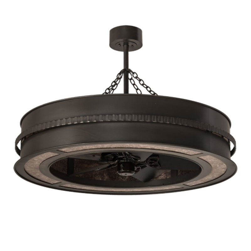 Golden Forge Downrod Ceiling Fan