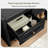 4 Pair Upholstered Shoe Storage Bench-116304487