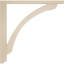 Support pour tablette en bois d'hévéa (l 2 1/2 po x P 17 3/4 po x H 17 1/4 po) (paquet de 4)-109946841-90684456
