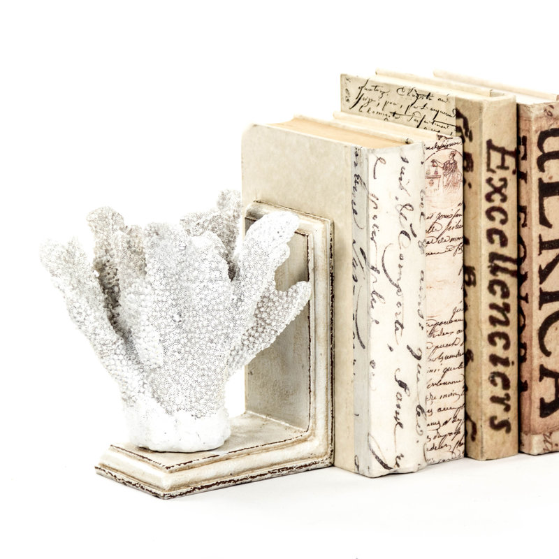 Coral Bookends