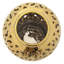 18" Spiral Lattice Temple Jar - Gold-106446045