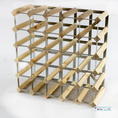 Ollerton 30 Bottle Floor Wine Bottle Rack