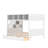 Gissette Kids Twin Over Full Bunk Bed with Drawers-1359227589