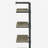 Black and Grey Driftwood Metal 24-inch Wall Shelf-593127918-593127904