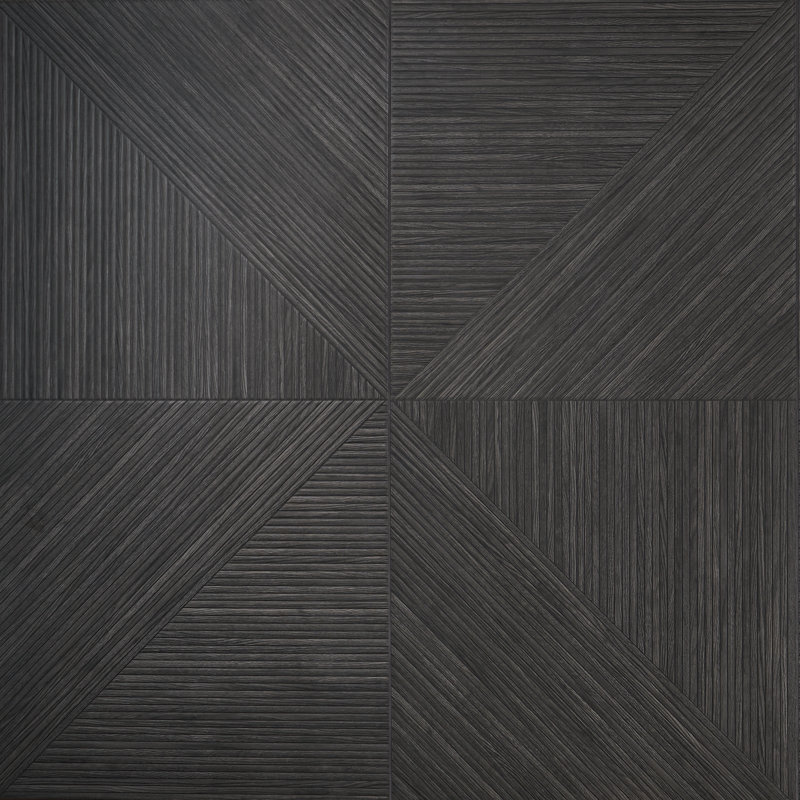 Carrelage mural en porcelaine mate 23,62 po x 47,24 po Alinea (15,49 pieds carrés / caisse), Gris anthracite