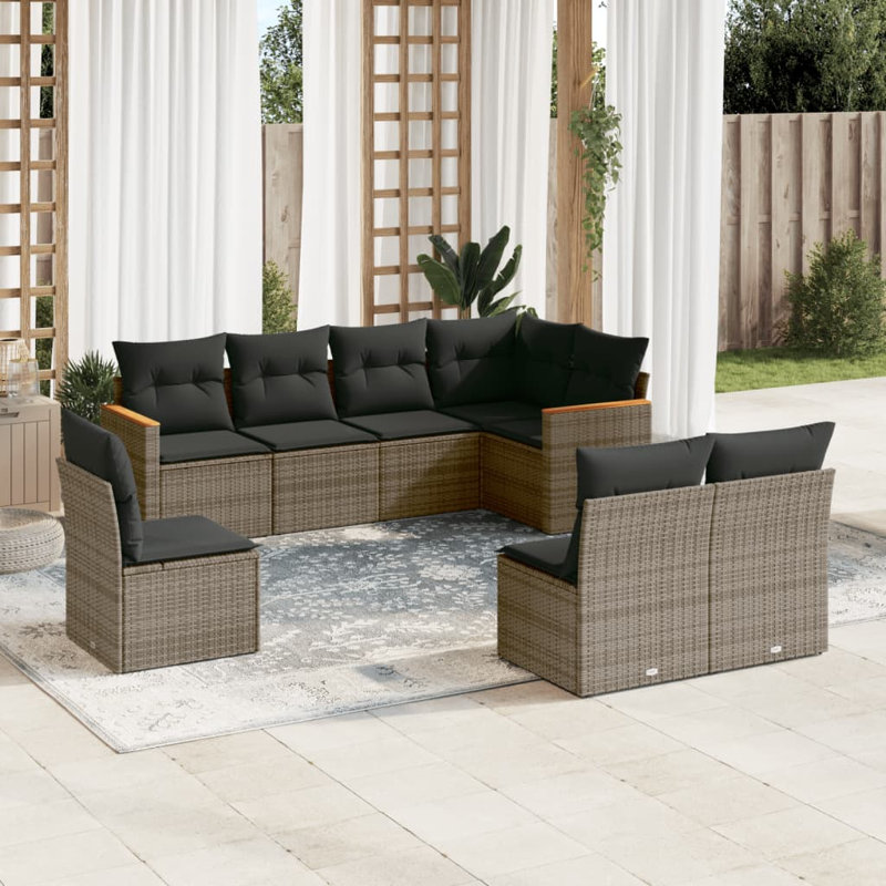 Ensemble de canapé de jardin Vidaxl