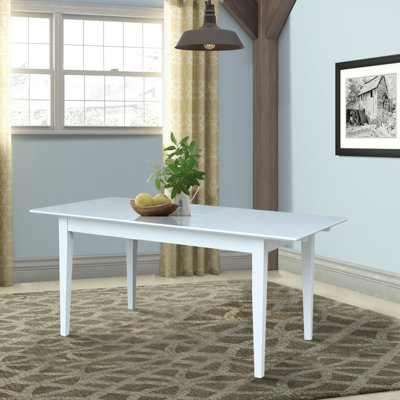 Donagene Butterfly Leaf Solid Wood Dining Table