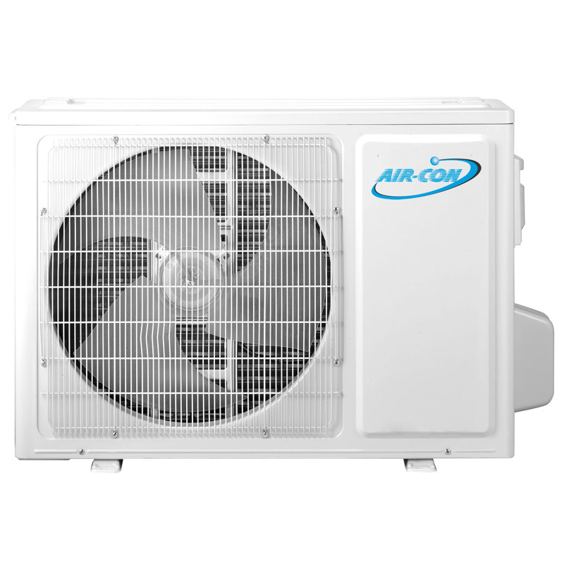 Eclipse Series 30000 BTU White Ductless Mini Split Air Conditioner with Heater and Remote