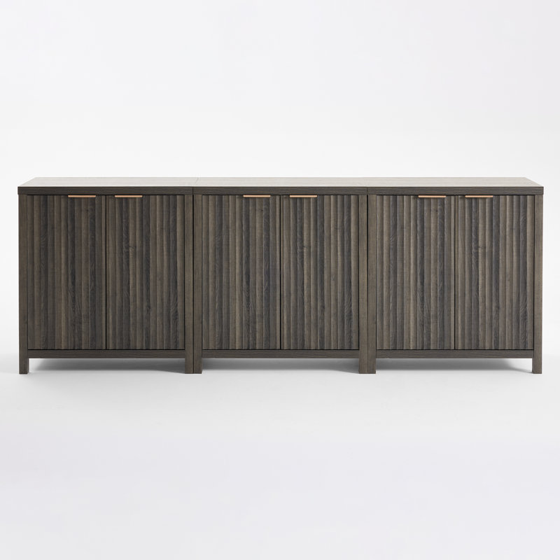Buffet Nicolee 91,5 ", Chêne minuit