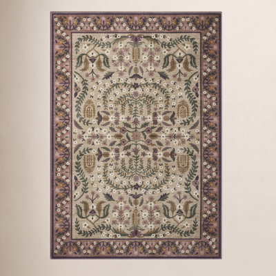 Rifle Paper Co. x Loloi Canopy Aubergine Rug