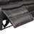Burcker 123" Wide Faux Leather Symmetrical Reclining Corner Sectional-99526275