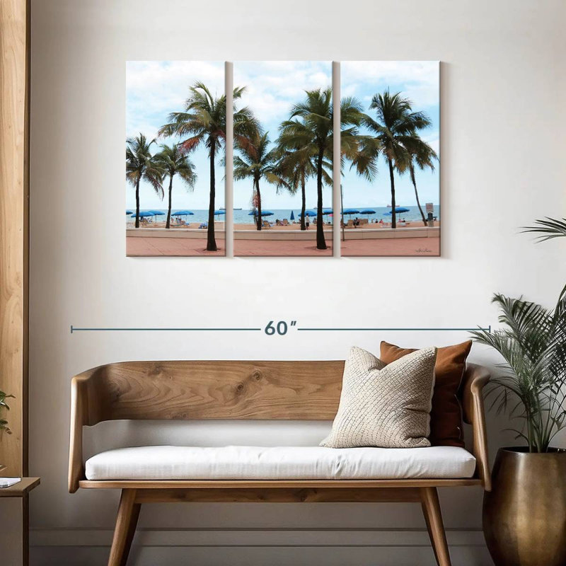 Gillard Florida Palms, 28" H x 45" W