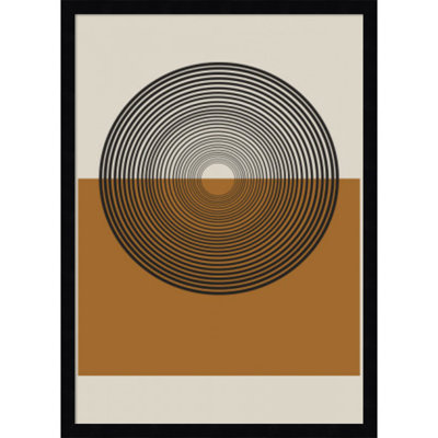 Retro Landscape Print