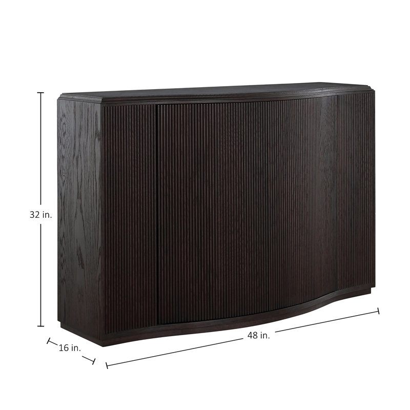 Theodore Console, 32" H x 48" W x 16" D