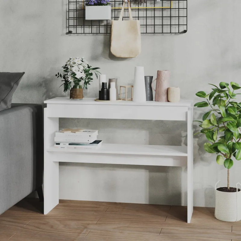 Hars Console Table, 80cm H x 80cm W x 30cm D, Sonoma Oak, Sonoma Oak