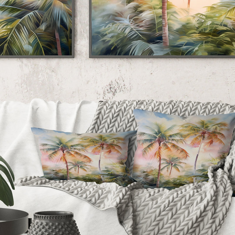Coussin Palm Trees