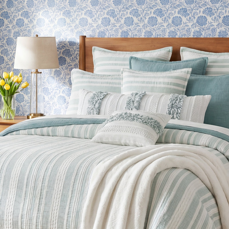 Cambria Coverlet, Full / Double Coverlet / Bedspread