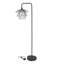  Lampe sur pied Orchid Downbridge, noire