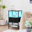 38.9cm W Metal Bedside Table