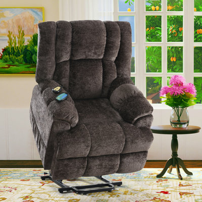 Greta 36"W Liftable Power Recliner with Massage & Heater