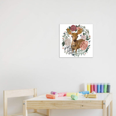 «Baby Woodland Lullaby I» par Loni Harris - impression d'art graphique