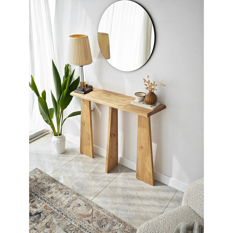 Hanford 100 cm W Console Table, Oak