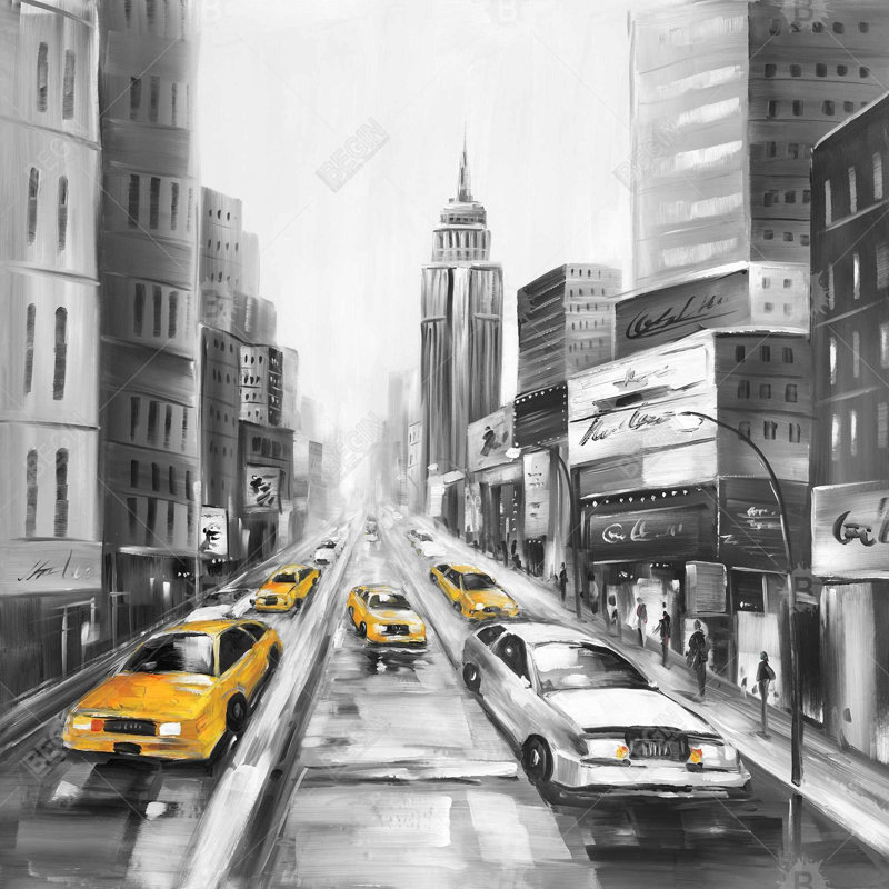 «Yellow Taxis In New York»