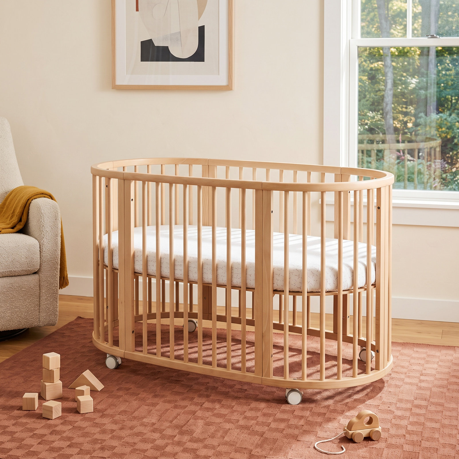 Sleepi™ Convertible Crib, Natural