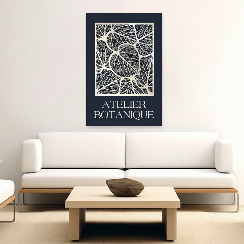 Atelier Botanique, art contemporain abstrait, H 60 po x l 40 po