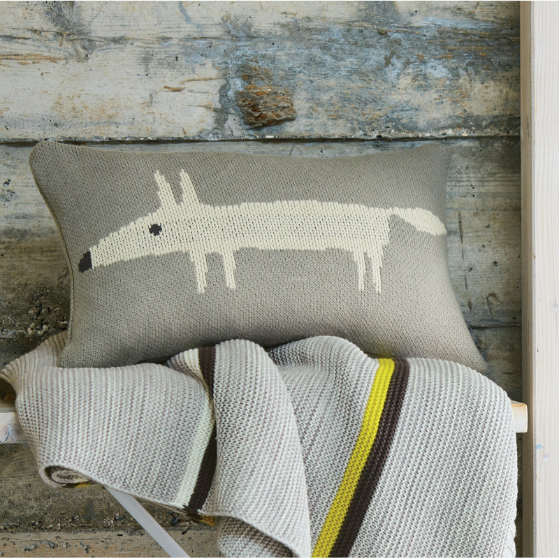 Mr Fox Rectangular Throw Cushion