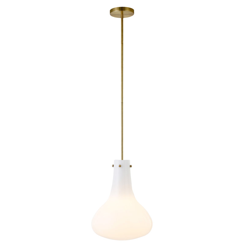 Yuri 1 - Light Single Pendant, Brass