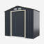 Britanny 7 ft X 4.2 ft Metal Saltbox Tool Shed
