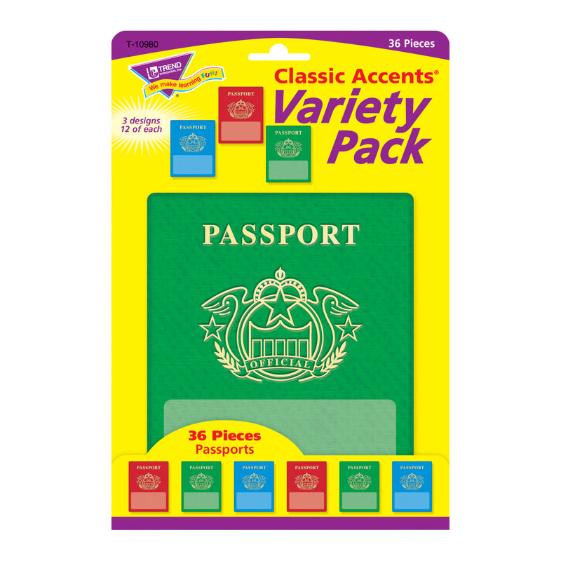 Ensemble d'accessoires classiques Trend Passports