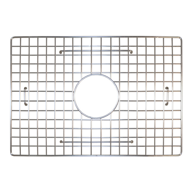 Grille d'évier 18 po x 13 po, Acier Inoxydable