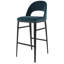 Roger Upholstered Stool with Metal Frame-1021309731-1021090728