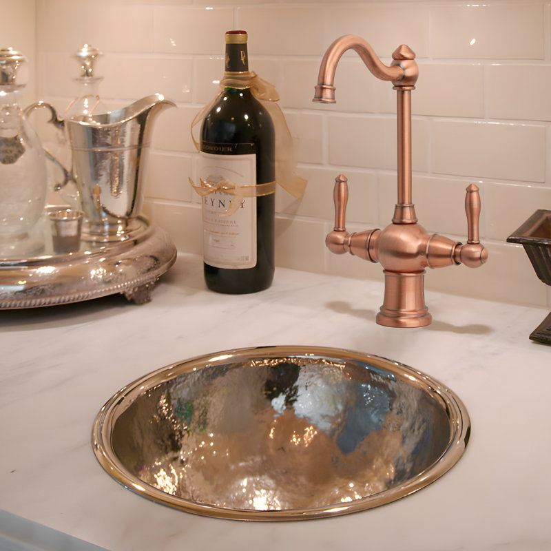 Two-Handles Copper Drinking Water Filter Faucet, Dual Lever Hot and Cold Water Faucet