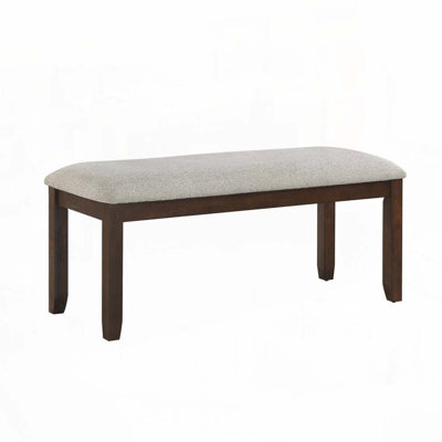 Banc de salle à manger en tissu