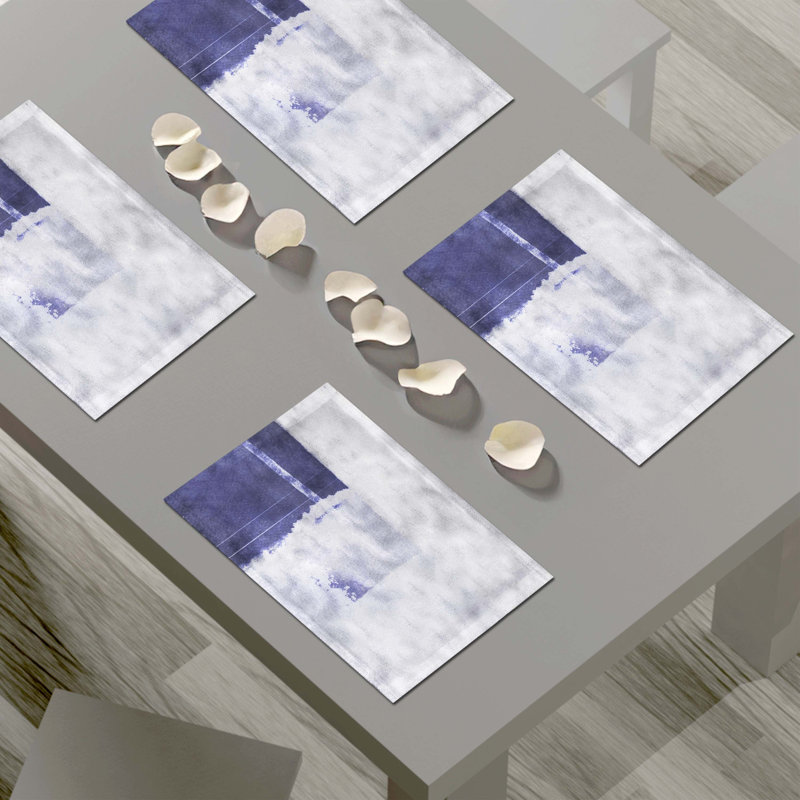 Napperon abstrait en polyester