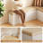 L-Shaped Corner Storage Bench With Cushioned Seating, Breakfast Nook Benches With Hidden Storage, White-96618500