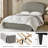 Harutiun Upholstered Platform Bed with Washable Slipcover and Adjustable Headboard-458860269-458860244