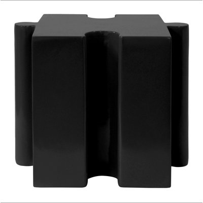 Table d'appoint casse-tête, table modulaire à bord concave MGO